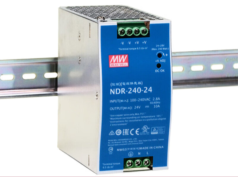 明緯導軌電源按照操作過程